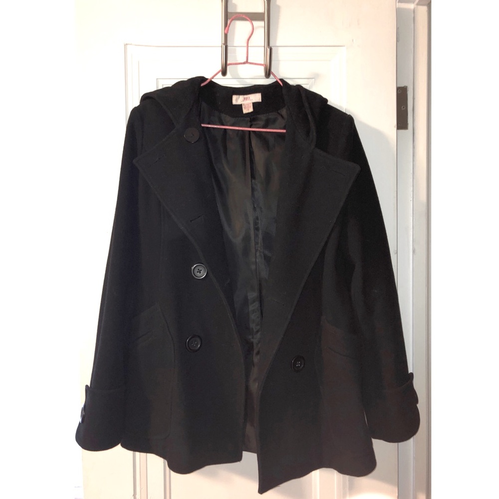 Black wool jacket